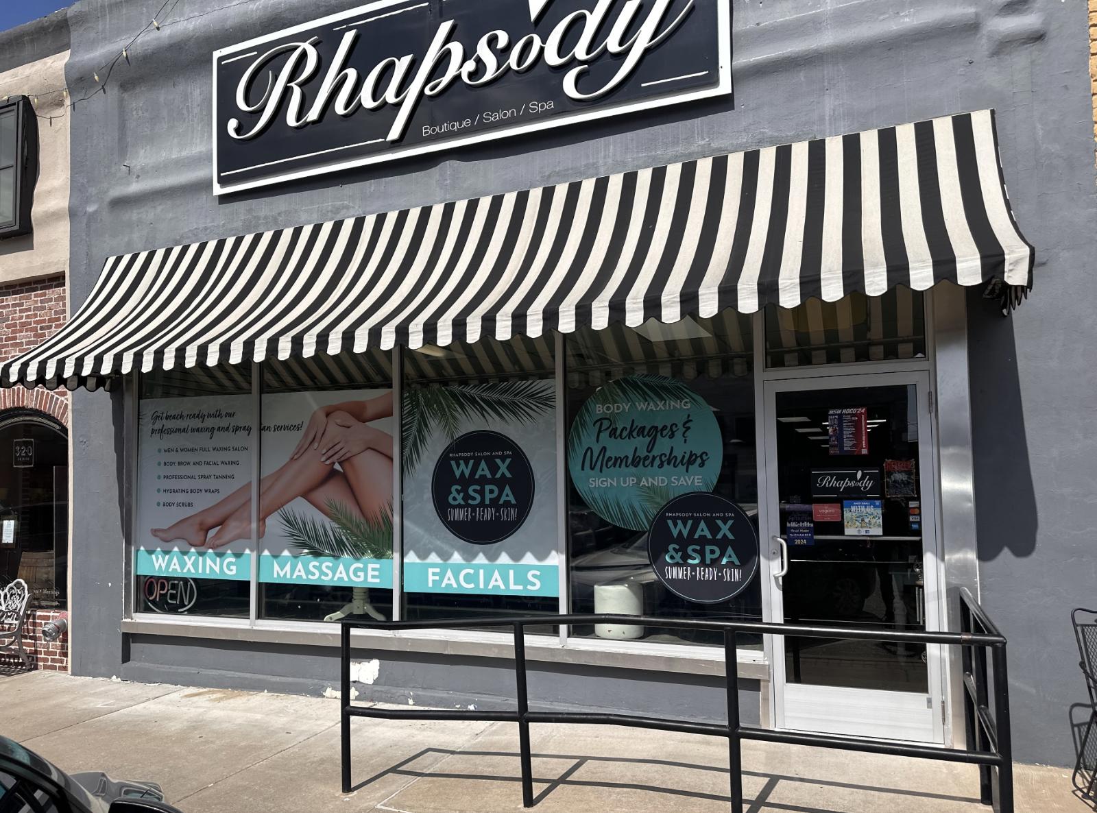 Rhapsody Salon and Spa Historic Downtown Claremore Building